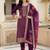 Women Ethnic Motifs Regular Kurta with Trousers & With Dupatta