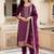 Women Ethnic Motifs Regular Kurta with Trousers & With Dupatta