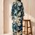 Women Floral Printed Regular Kurta with Trousers