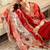 Women Floral Embroidered Regular Thread Work Kurta with Patiala & With Dupatta