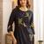 Women Ethnic Motifs Embroidered Regular Thread Work Kurta with Trousers