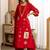 Women Ethnic Motifs Embroidered Regular Thread Work Kurta with Trousers
