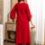 Women Ethnic Motifs Embroidered Regular Thread Work Kurta with Trousers