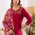 Women Ethnic Motifs Embroidered Regular Thread Work Kurta with Palazzos & With Dupatta