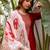 Women Ethnic Motifs Embroidered Regular Thread Work Kurta with Palazzos & With Dupatta