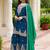 Women Ethnic Motifs Embroidered Regular Thread Work Kurta with Palazzos & With Dupatta