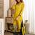 Women Ethnic Motifs Printed Regular Thread Work Kurta with Palazzos