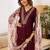 Women Ethnic Motifs Embroidered Regular Thread Work Kurta with Patiala & With Dupatta