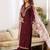 Women Ethnic Motifs Embroidered Regular Thread Work Kurta with Patiala & With Dupatta