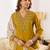 Women Floral Embroidered Regular Thread Work Kurta with Palazzos & With Dupatta