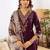Women Ethnic Motifs Embroidered Regular Thread Work Kurta with Palazzos & With Dupatta