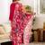 Women Floral Embroidered Regular Thread Work Kurta with Palazzos & With Dupatta