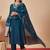 Women Ethnic Motifs Embroidered Regular Kurta with Trousers & With Dupatta