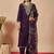 Women Ethnic Motifs Embroidered Regular Thread Work Kurta with Palazzos & With Dupatta