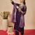 Women Ethnic Motifs Embroidered Regular Thread Work Kurta with Palazzos & With Dupatta