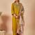 Women Floral Embroidered Regular Thread Work Kurta with Palazzos & With Dupatta