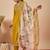 Women Floral Embroidered Regular Thread Work Kurta with Palazzos & With Dupatta