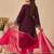 Women Ethnic Motifs Embroidered Regular Thread Work Liva Kurta with Trousers & With Dupatta