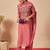 Women Floral Embroidered Regular Thread Work Kurta with Trousers & With Dupatta