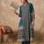 Women Ethnic Motifs Printed Regular Mirror Work Pure Cotton Kurta with Trousers