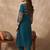 Women Ethnic Motifs Printed Regular Mirror Work Pure Cotton Kurta with Trousers
