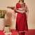 Women Floral Embroidered Regular Thread Work Kurta with Trousers & With Dupatta