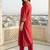 Women Ethnic Motifs Embroidered Regular Thread Work Kurta with Trousers