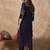 Women Ethnic Motifs Embroidered Regular Thread Work Pure Cotton Kurta with Trousers