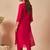 Women Ethnic Motifs Embroidered Regular Thread Work Kurta with Trousers