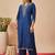 Women Ethnic Motifs Embroidered Regular Thread Work Kurta with Pyjamas & With Dupatta