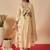 Women Floral Embroidered Empire Thread Work Kurta with Trousers & With Dupatta