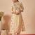 Women Floral Embroidered Empire Thread Work Kurta with Trousers & With Dupatta