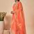 Women Embroidered Regular Thread Work Kurta with Trousers & With Dupatta
