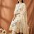 Women Floral Embroidered Regular Thread Work Kurta with Trousers & With Dupatta