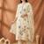 Women Floral Embroidered Regular Thread Work Kurta with Trousers & With Dupatta