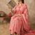 Women Floral Printed Empire Pure Cotton Kurta with Trousers & With Dupatta