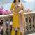 Women Ethnic Motifs Printed Regular Thread Work Kurta with Trousers & With Dupatta