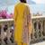 Women Ethnic Motifs Printed Regular Thread Work Kurta with Trousers & With Dupatta