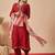 Women Floral Embroidered Regular Thread Work Kurta with Patiala & With Dupatta