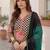 Women Floral Printed Regular Thread Work Pure Cotton Kurta with Trousers & With Dupatta