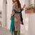 Women Floral Printed Regular Thread Work Pure Cotton Kurta with Trousers & With Dupatta