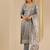Women Ethnic Motifs Thread Work Kurta with Trousers & With Dupatta