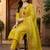 Women Floral Embroidered Regular Thread Work Kurta with Trousers & With Dupatta