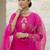 Women Floral Embroidered Regular Thread Work Kurta with Trousers & With Dupatta