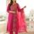 Women Ethnic Motifs Embroidered Regular Pure Cotton Kurta with Trousers & With Dupatta