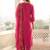 Women Ethnic Motifs Embroidered Regular Pure Cotton Kurta with Trousers & With Dupatta