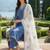 Women Floral Embroidered Regular Thread Work Kurta with Trousers & With Dupatta