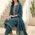 Women Floral Embroidered Regular Thread Work Kurta with Trousers & With Dupatta