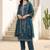 Women Floral Embroidered Regular Thread Work Kurta with Trousers & With Dupatta