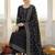 Women Ethnic Motifs Embroidered Regular Thread Work Pure Cotton Kurta with Trousers & With Dupatta